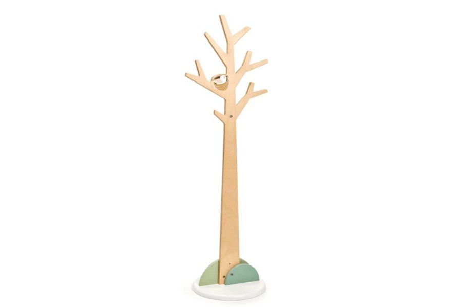 Montessori Materials Tender Leaf | Forest Wooden Coat Stand