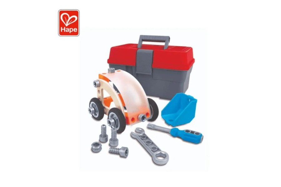 Toys Playwell | Hape Build 'N' Drive Car Set