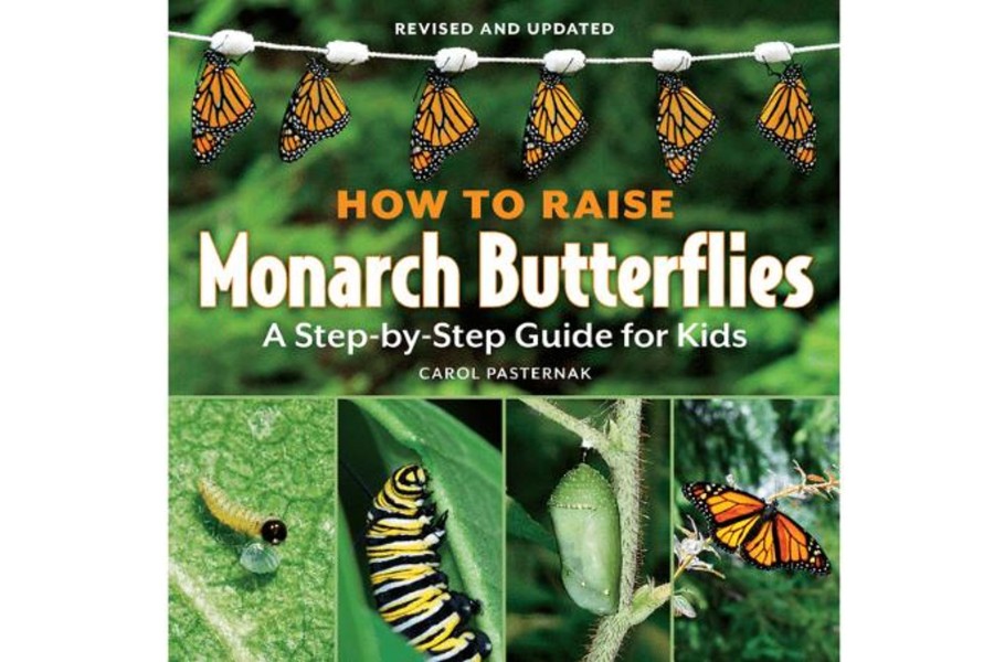 Montessori Materials Firefly Books | How To Raise Monarch Butterflies: A Step-By-Step Guide For Kids [Soft Cover]