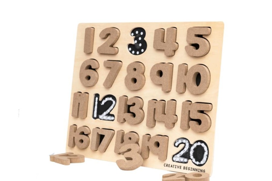 Toys Creative Beginnings | Number Tracing Puzzle