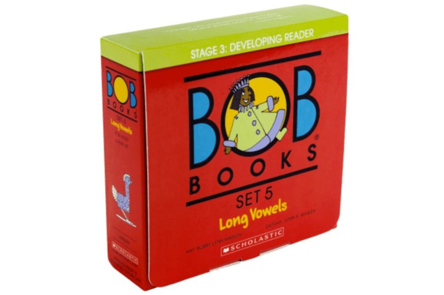 Toys Scholastic | Bob Books Set 5: Long Vowels [Stage 3: Developing Reader]