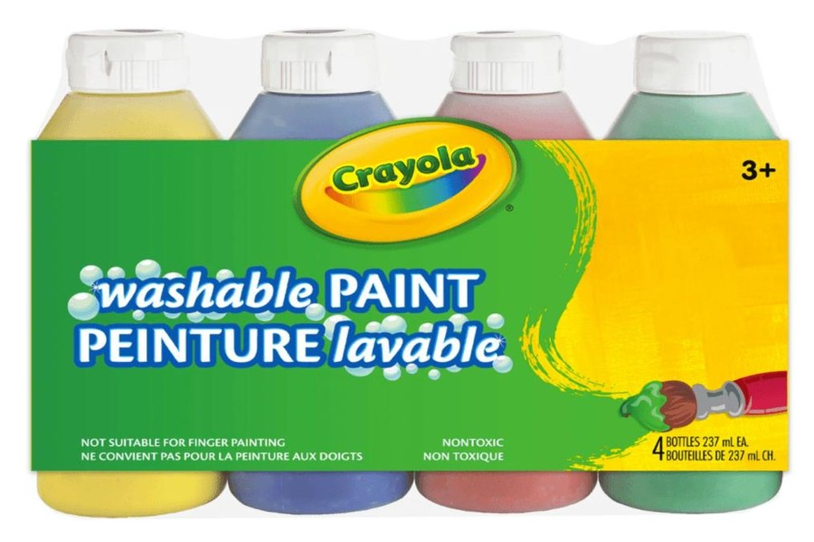 Toys Crayola | Crayola Washable Paint (4 Pack)