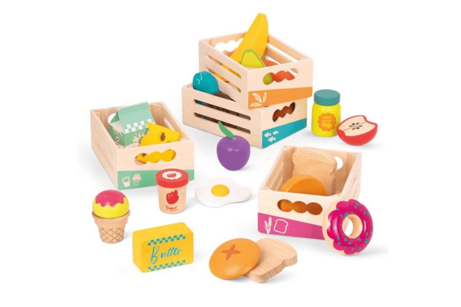 Toys K.I.D. Toys Inc. | Wooden Food Collection