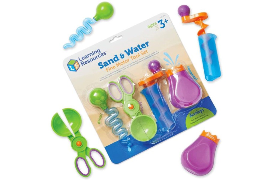 Montessori Materials Playwell | Sand And Water Fine Motor Tool Set