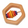 Toys Fire the Imagination | Grimm'S Hexagon Rattle With 7 Discs