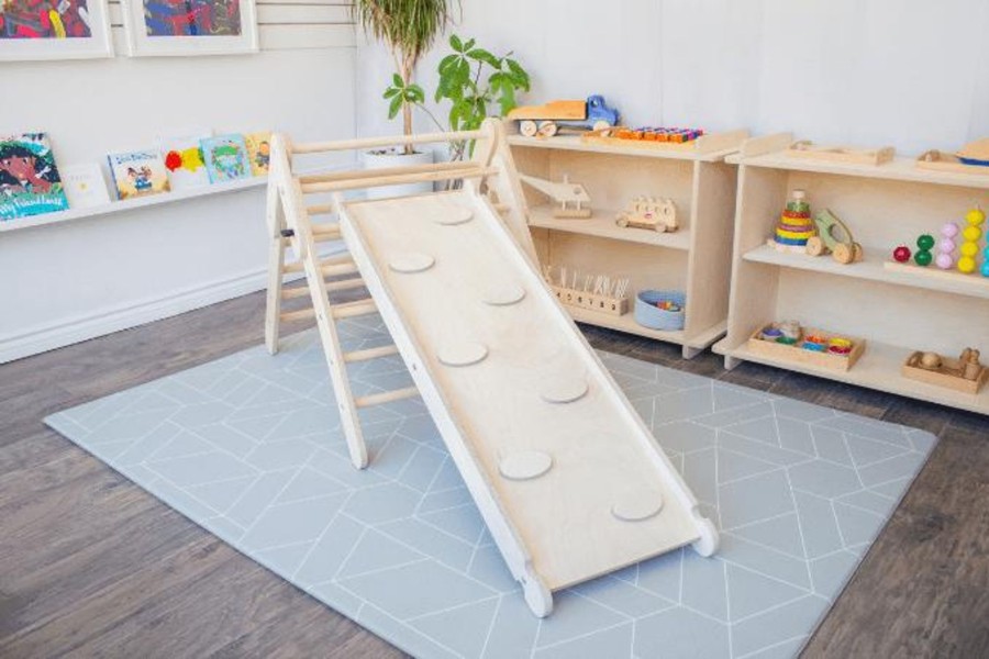 Toys Andy Woodworker All Gross Motor Toys | Montessori Climbing Ramp