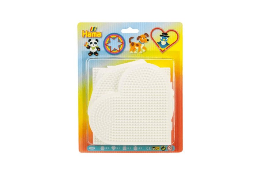 Toys Playwell | Set Of 4 Hama Pegboards