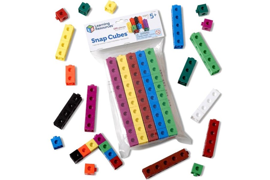 Toys Playwell | Snap Cubes (Set Of 100) By Learning Resources