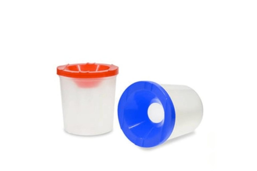 Montessori Materials Stockade | Kids No-Spill Paint Cups - 2Pc