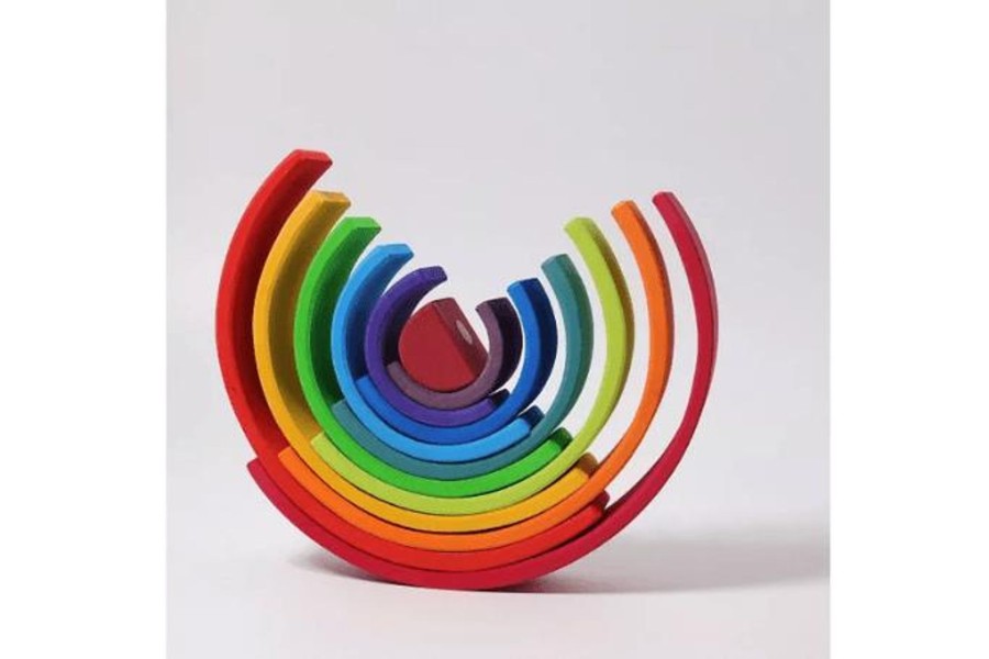 Toys Fire the Imagination | Grimm'S Large Rainbow - 12 Pcs