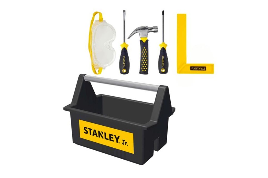 Montessori Materials K.I.D. Toys Inc. | Stanley Jr. Open Tool Box + 5 Tools