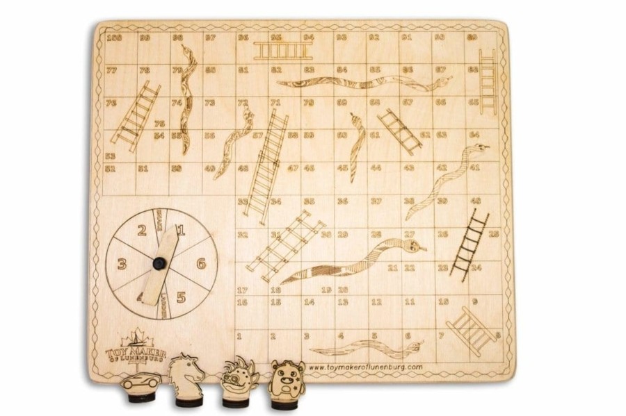 Toys Toy Makers of Lunenburg | Snakes And Ladders Game