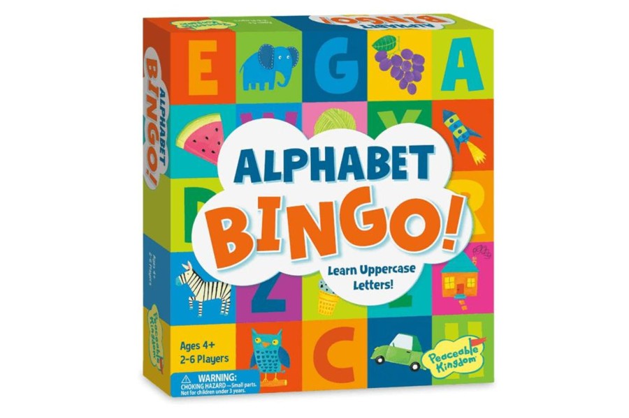 Toys Peaceable Kingdom | Alphabet Bingo