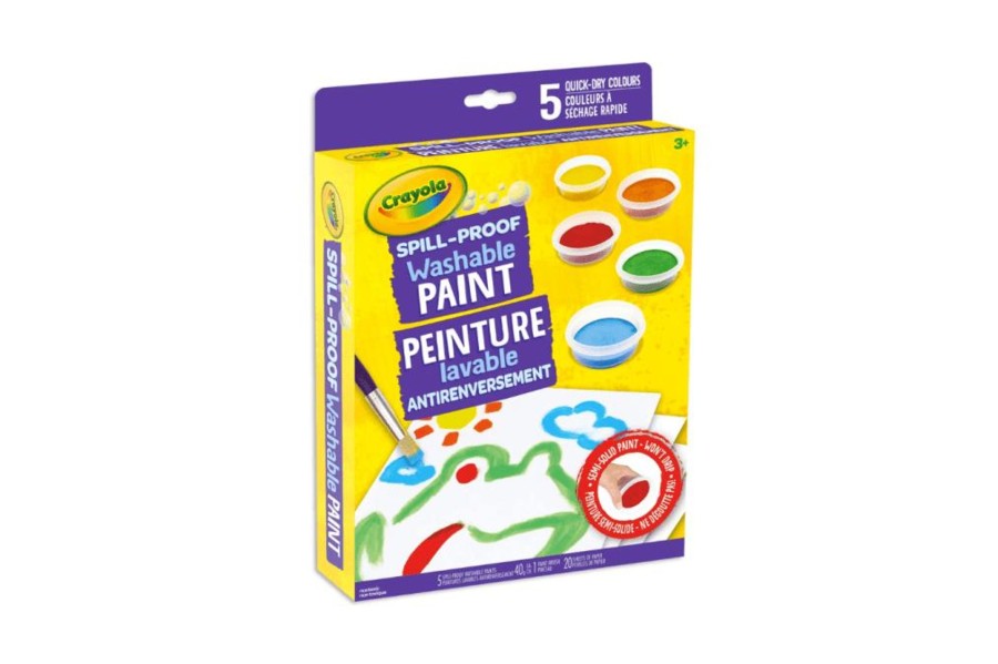 Toys Crayola | Crayola Spill Proof Washable Paint