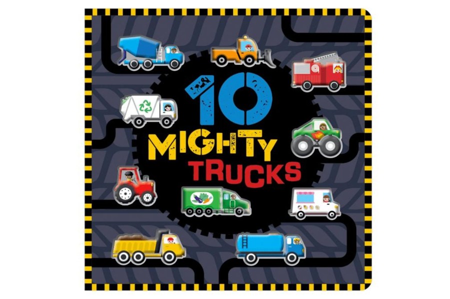 Books Fire the imagination | 10 Mighty Trucks Board Book