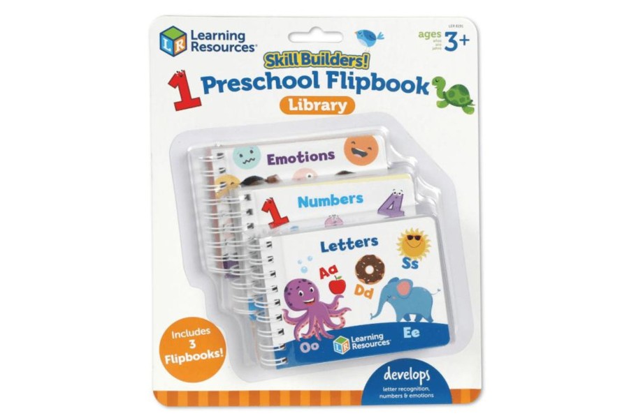 Books Playwell | Skill Builders! Preschool Flipbooks By Learning Resources