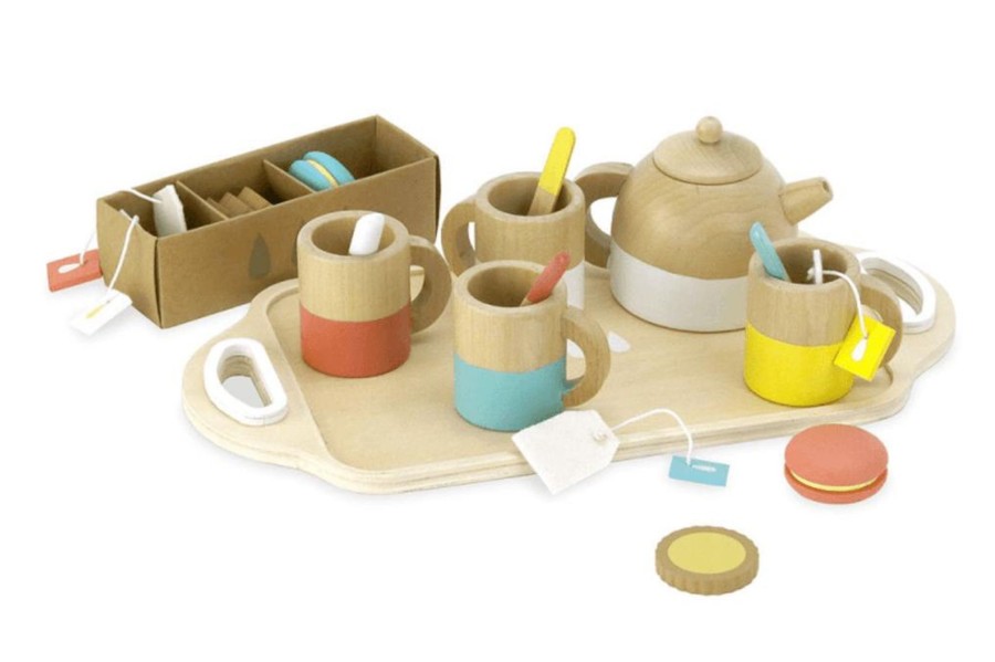 Toys Fire the Imagination | Wooden Tea Set