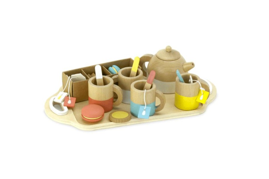 Toys Fire the Imagination | Wooden Tea Set