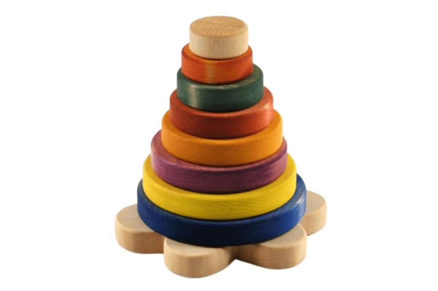 Montessori Materials Le Trusquin Boutique a Bois | Wooden Stacking Toy