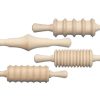 Montessori Materials Stockade | Modelling Clay Rolling Pins - 6" (Includes 4 Rolling Pins)