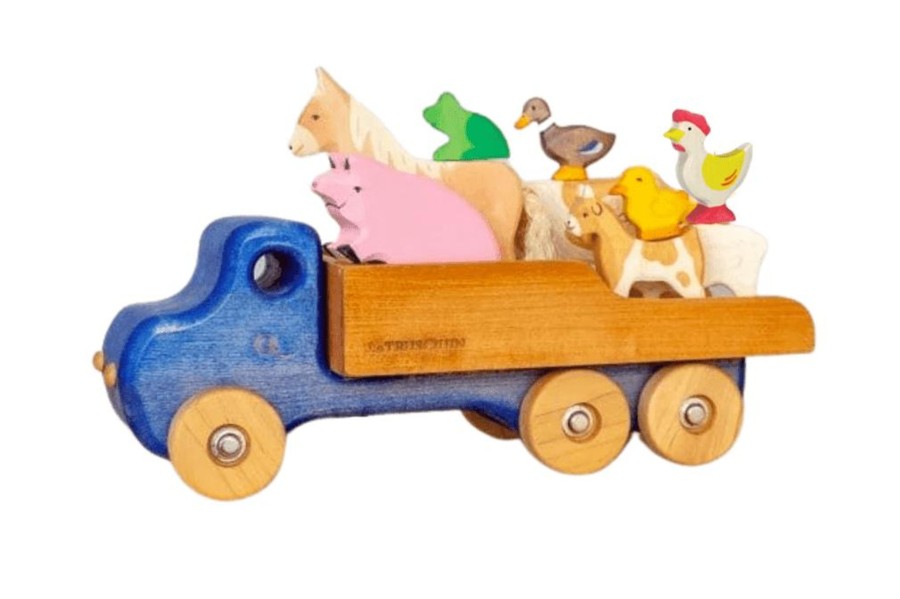 Toys Le Trusquin Boutique a Bois | Little Blue Truck Bundles