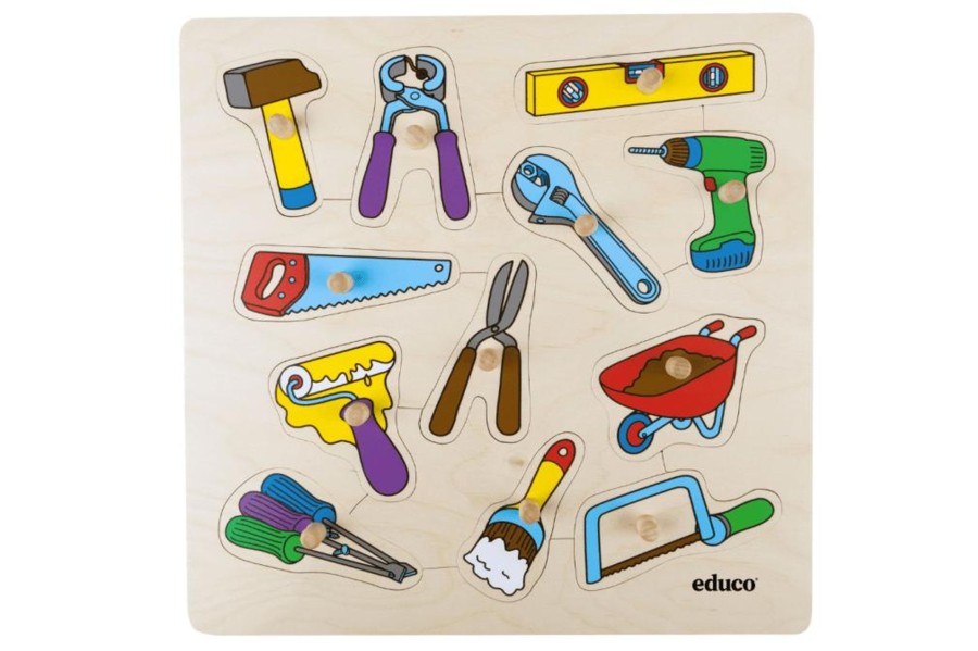 Toys Tout About Toys | Tools - Knobbed Puzzle