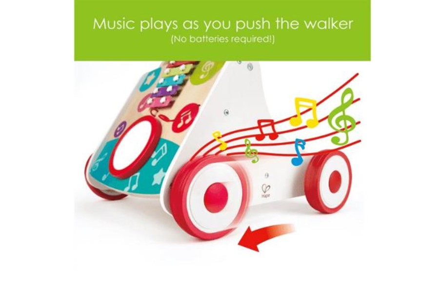 Toys Playwell All Gross Motor Toys | Hape'S My First Musical Walker