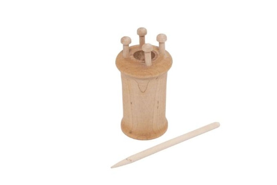 Montessori Materials Thorpe | Wooden Knitting Spool