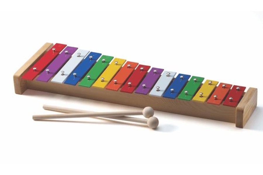 Toys Playwell | 15-Tone Coloured Metal Xylophone