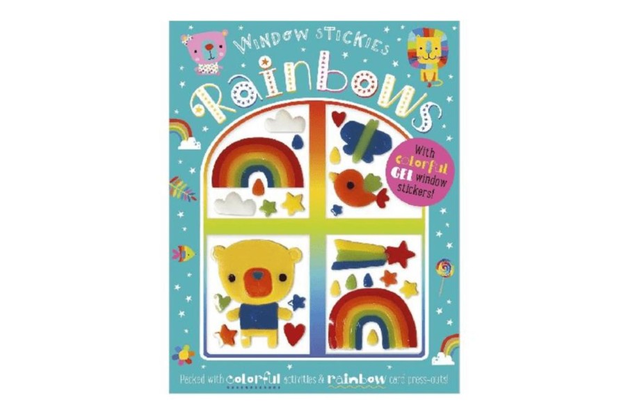 Books Fire the Imagination | Window Stickies: Rainbows