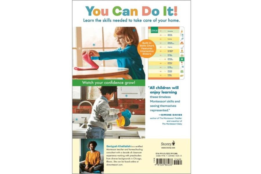 Montessori Materials Hachette Book Group | I Help At Home!: I Can Clean My Room, Fold Laundry, Set The Table, And More: Montessori Life Skills