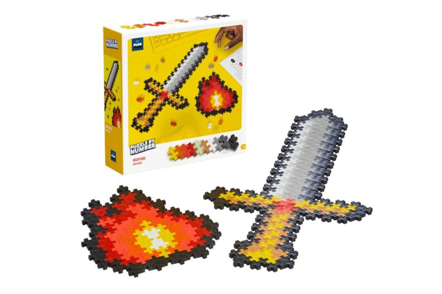 Toys Pierre Belvediere | Plus Plus Puzzle By Number - Adventure Set (250Pcs)