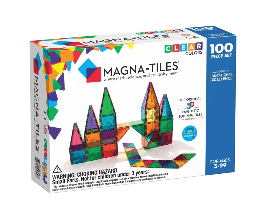 Toys Valtech Magna Tiles | Magna-Tiles® 100-Piece Set