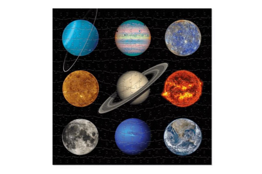 Montessori Materials Crocodile Creek | Crocodile Creek Nasa Solar System Puzzle (200 Pieces, Ages 6+)