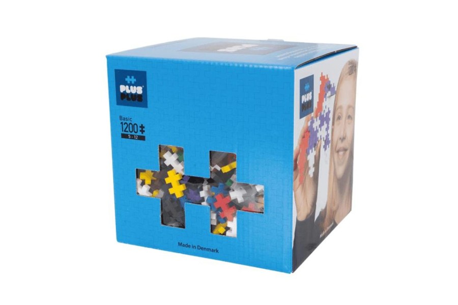 Toys Pierre Belvediere | Plus-Plus Basic Colour Mix - 1200 Pcs