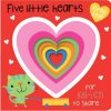 Books Fire the Imagination | Five Little Hearts Pop Out And Play [Board Book]