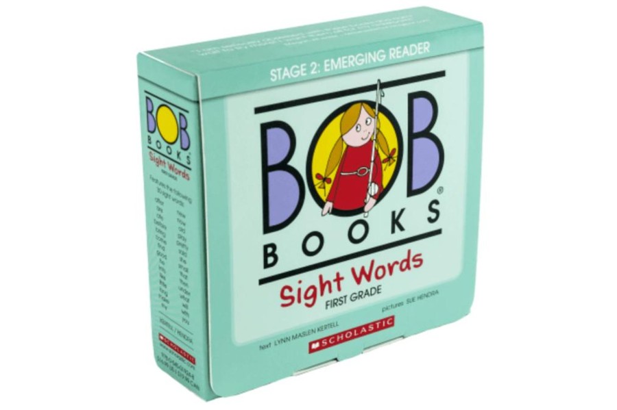 Books Scholastic | Bob Books: Sight Words - First Grade [Stage 2: Emerging Reader]