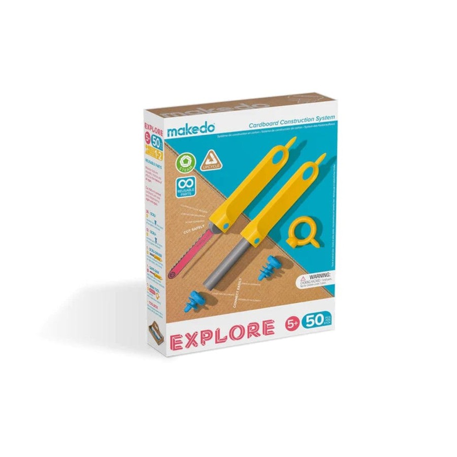 Toys Makedo | Makedo Explore Builder Kit