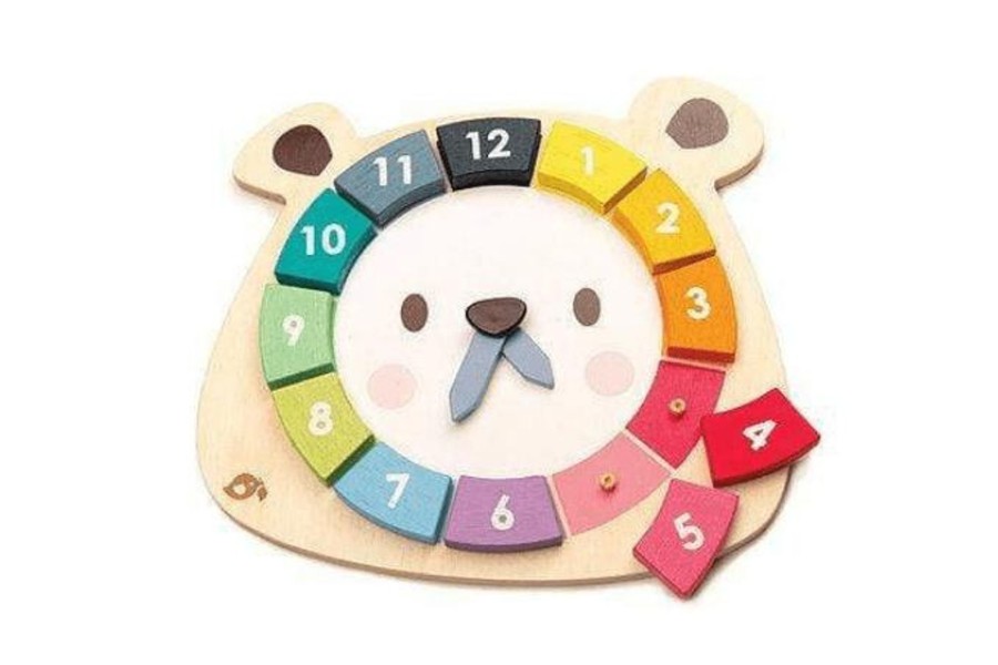 Montessori Materials Tender Leaf | Colourful Bear Clock