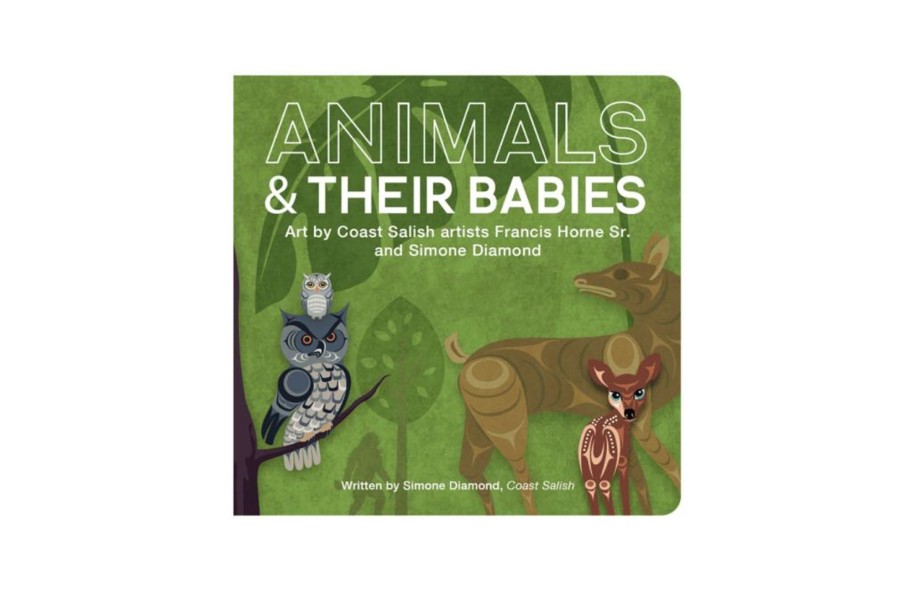 Toys Native Northwest | Animals & Their Babies By Francis Horne Sr. And Simone Diamond