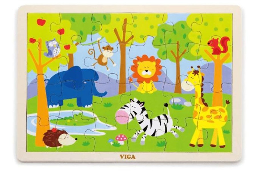 Toys Pierre Belvediere | 24 Piece Puzzles By Viga