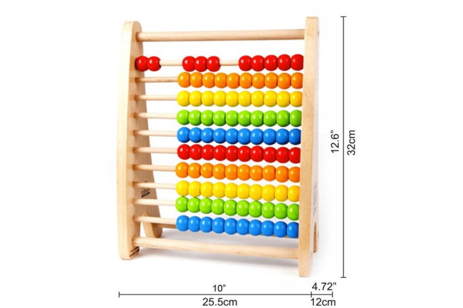 Toys Playwell | Hape Rainbow Bead Abacus