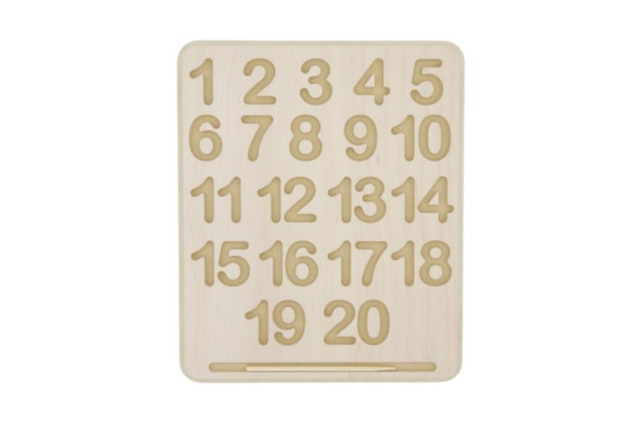 Toys Stortz Toys | Wooden Number Tracing Board