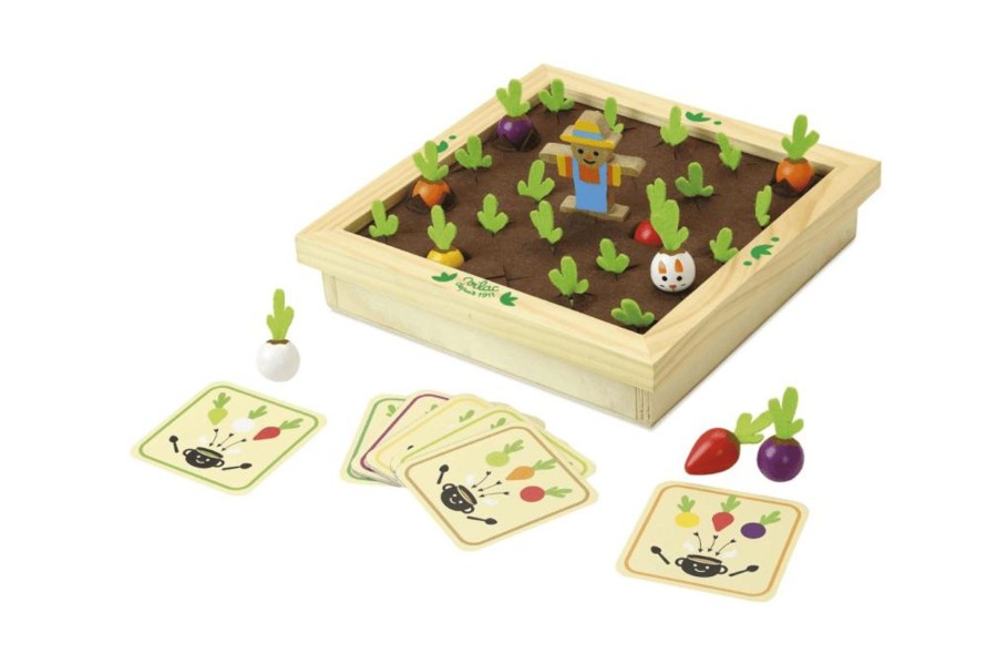 Montessori Materials Fire the Imagination | Vegetable Garden Memory Game By Vilac