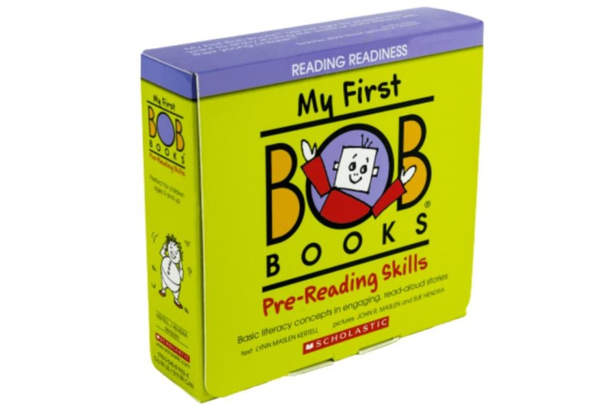 Books Scholastic | My First Bob Books: Pre-Reading Skills [Reading Readiness]