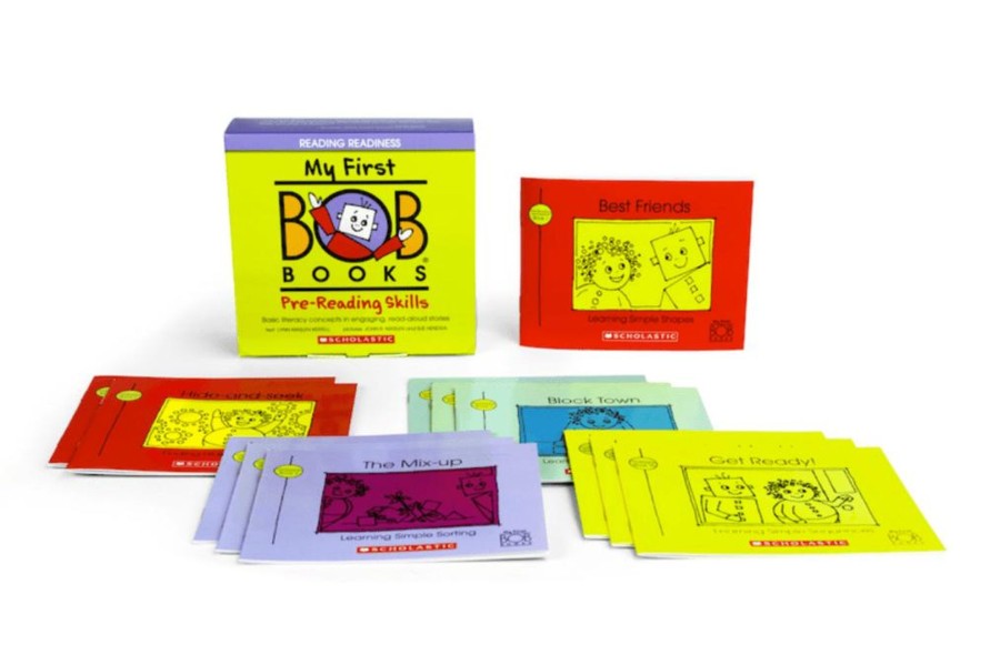 Books Scholastic | My First Bob Books: Pre-Reading Skills [Reading Readiness]