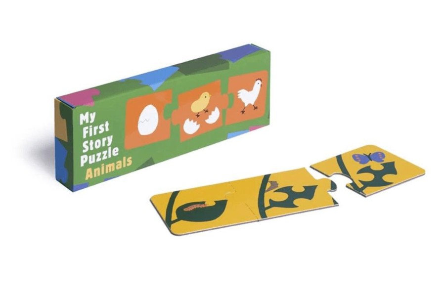 Montessori Materials Raincoast Books | My First Story Puzzle: Animals