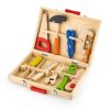 Toys Pierre Belvediere | Children'S Pretend Wooden Tool Set