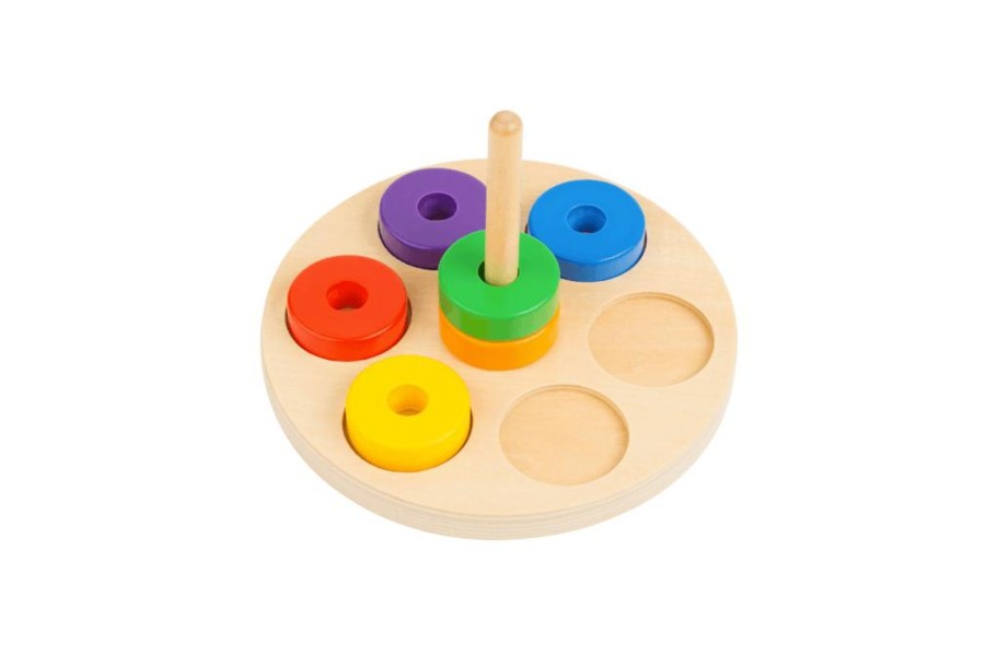 Montessori Materials Tout About Toys | Stack The Rings