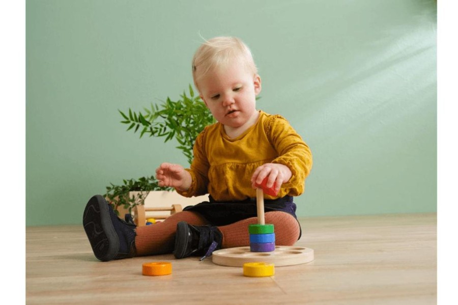 Montessori Materials Tout About Toys | Stack The Rings